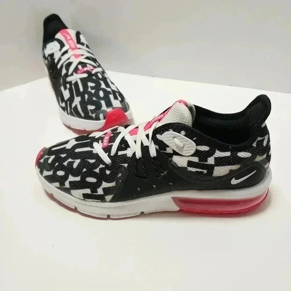 Nike Air Max Sequent 3 Just Do It Running Shoes Size 7Y Unisex Kids Trainer - Picture 1 of 7